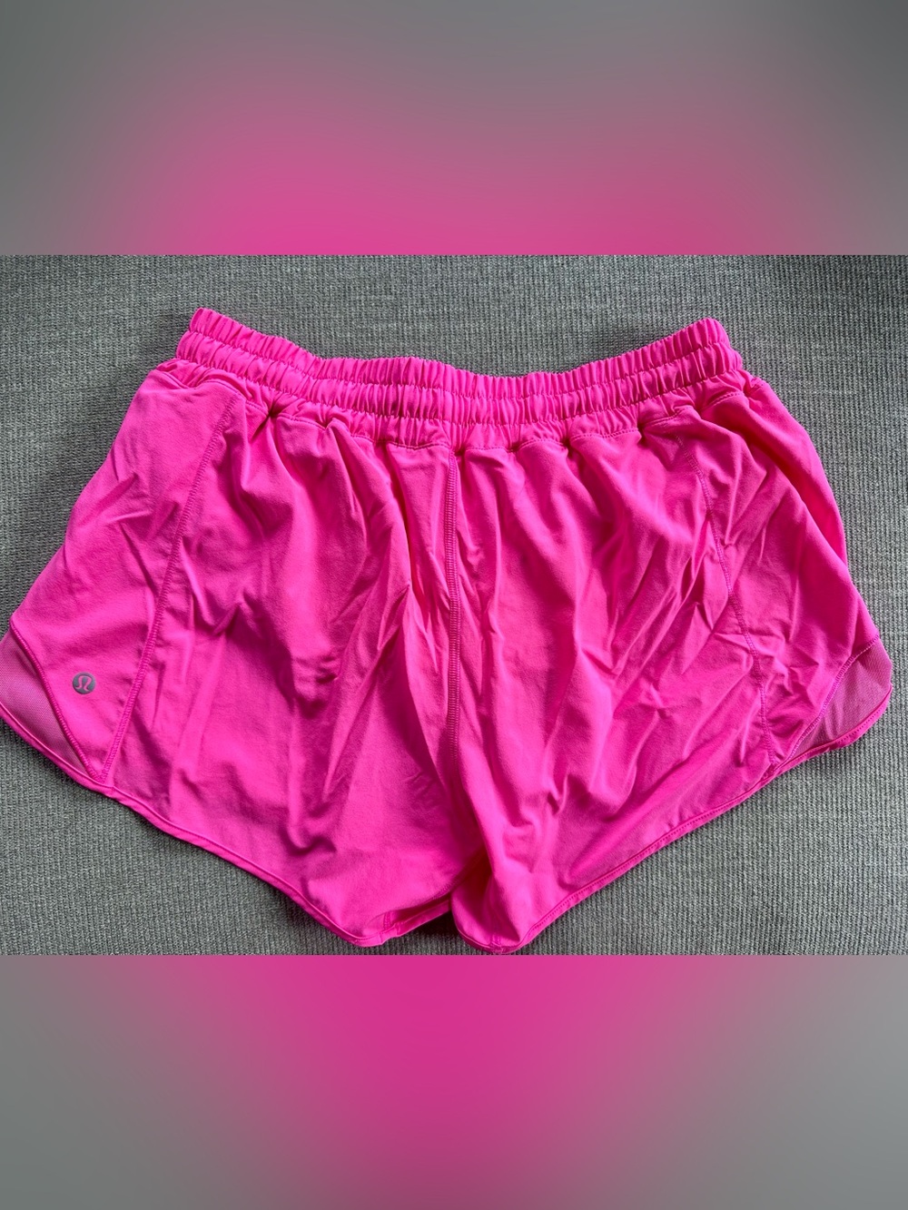 lululemon Hot Pink hotty hot Shorts HR 4” - Picture 2 of 3
